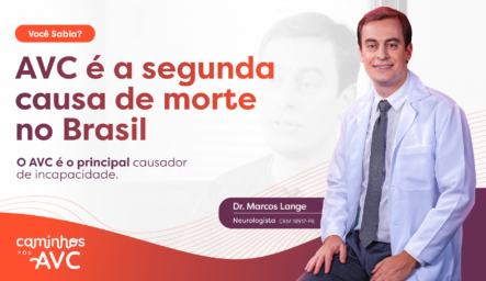 Você Sabia? AVC é a segunda causa de morte no Brasil.